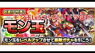 モンスト実況プレイ♯30 モン玉Lv.5ついにモン玉リドラGET!?