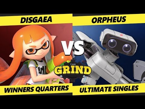 Smash Ultimate Tournament - Disgaea (Inkling) Vs. Orpheus (Rob) - The Grind 87 SSBU Winners Quarters