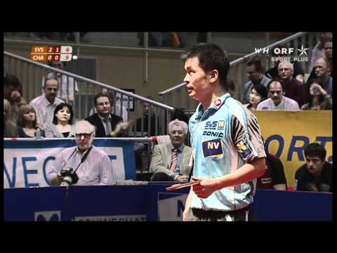 Chen Weixing (SVS NÖ) vs Jean-Michel Saive (Charleroi)