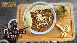 Baldur's Gate III "Beef Stew" GAMING COOKING - Main Menu