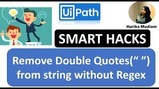 How to remove Double Quotes From string -  Smart Hacks