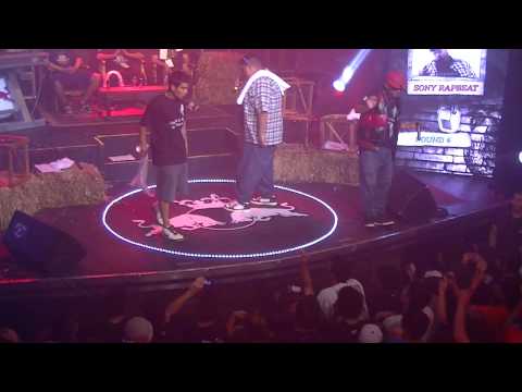 Red Bull Batalla de los Gallos Argentina 2012 1 RONDA  ( Markillo vs Sony ) Radio Doble HH