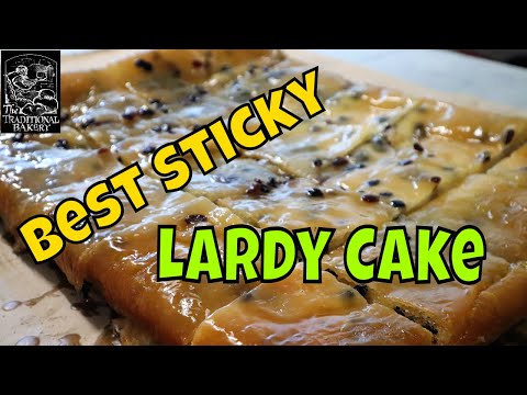 How it's made the best sticky Lardy Cake