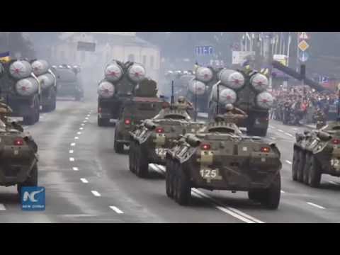 Ukraine holds  Independence Day parade