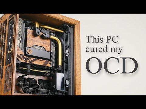 Ultimate Hardline Wooden ITX PC | ASUS TUF RTX 4090 | i7 12700KF | DIY Wood PC Case