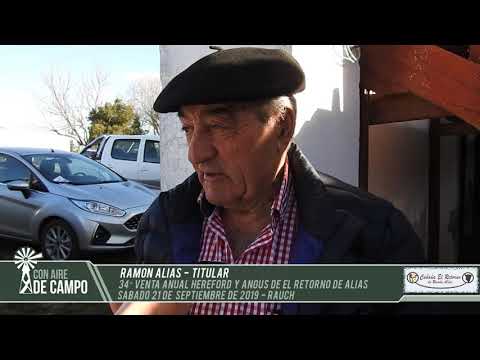 Ramon Alías - Remate Cabaña El Retorno - Sab. 21 de septiembre de 2019 - Rauch