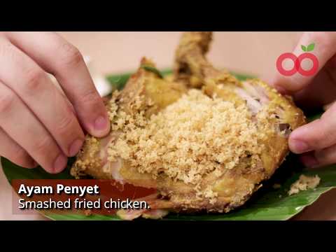 Ayam Penyet Ria - The Best Smashed Chicken Dish in Singapore