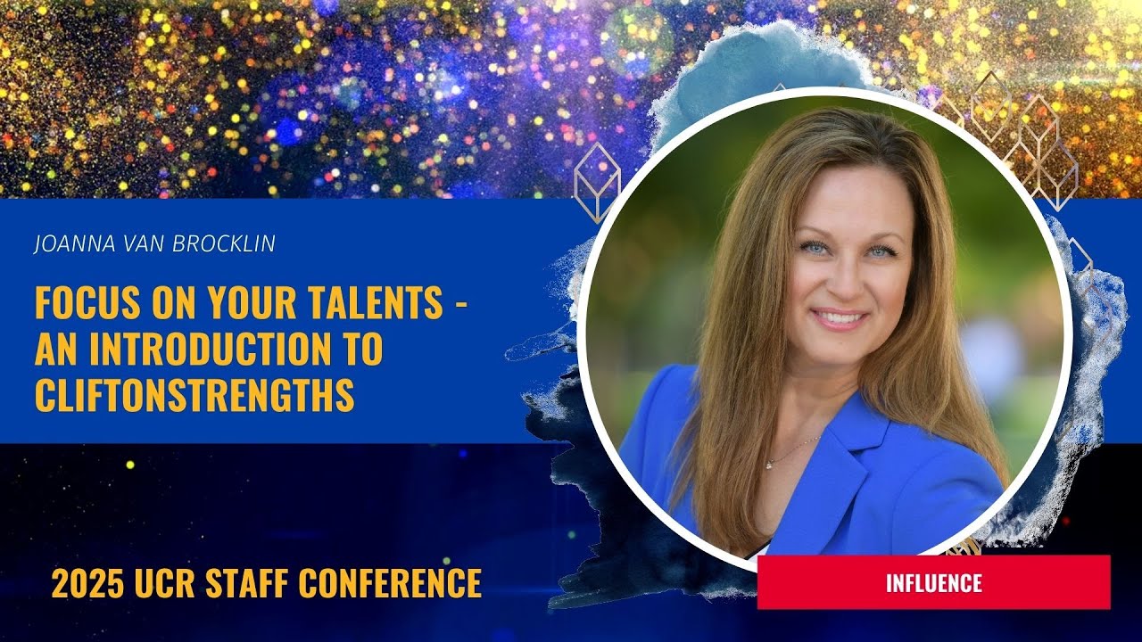 Focus On Your Talents - An Introduction to CliftonStrengths