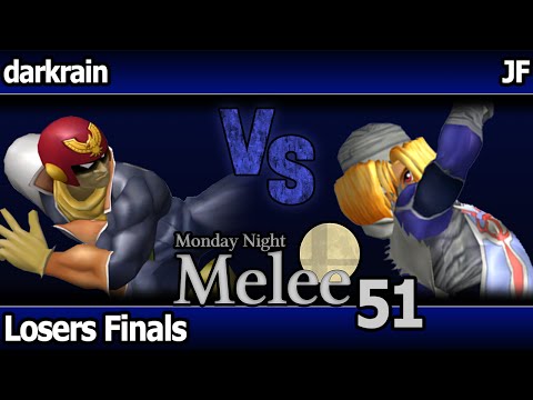 MNM 51 Melee - darkrain (C Falcon) vs JF (Sheik) - Losers Finals