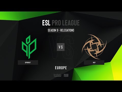 Sprout vs NiP - ESL Pro League S9 EU: Relegations - map1 - de_mirage [Anishared & ceh9]