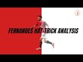 Bruno Fernandes Hat-Trick v Leeds | Soccer Analysis of Attacking Midfield Movement and Positioning