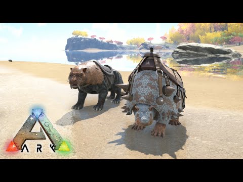 ARK: Survival Evolved - DOEDICURUS & SABER TAME [E06] (Server Gameplay)