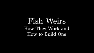 Thumbnail for Fish Weirs: How They Work and How to Build One