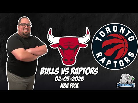 Chicago Bulls vs Toronto Raptors 2/5/26 NBA Free Picks & Prediction | NBA Betting Tips