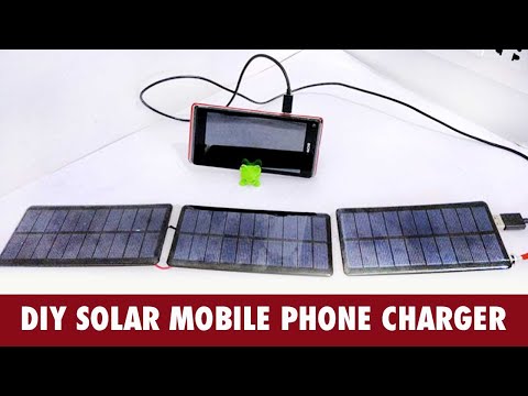 Solar Powered Cell Phone Charger Circuit : 6 Steps - Instructables