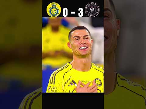 Ronaldo’s Return – INSANE Comeback vs Inter Miami! 🐐