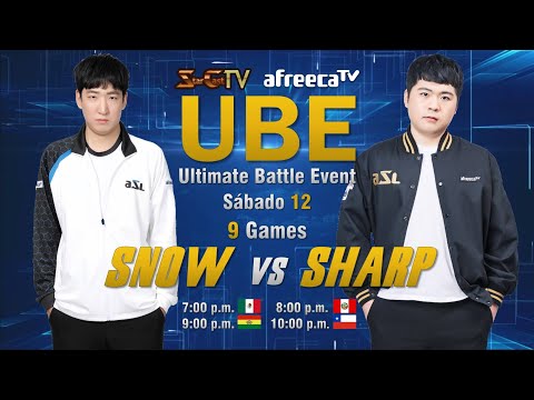 [ESP] Ultimate Battle Event "Snow vs Sharp" - Starcraft Remasterizado (StarCastTV Español) UBE-7
