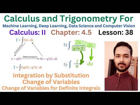 Lesson 38 Integration by Substitution | Change of Variables for Definite Integrals