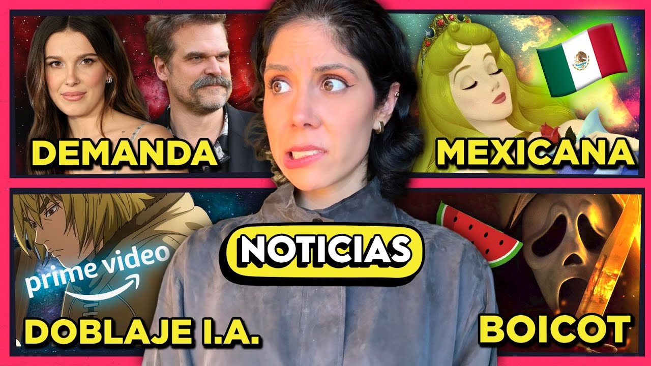 MILLIE DEMANDA A DAVID HARBOUR | LIVE ACTION AURORA MEXICANA | EL POLEMICO DOBLAJE CON IA