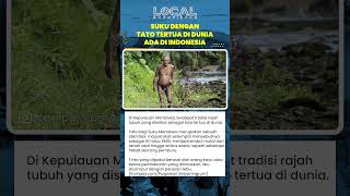 Tradisi Tato Tertua di Dunia Milik Suku Mentawai sebagai Simbol Identitas dan Status Sosial