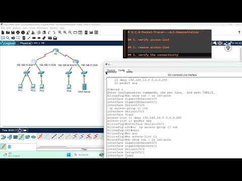 4.1.4-Packet-Tracer---Acl-Demonstration
