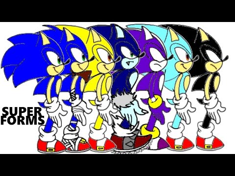Sonic the hedgehog Animation (Including some Super/Other/random Forms) - NOT PRECISE!