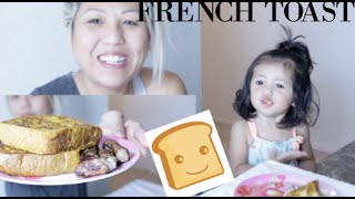 PUMPKIN FRENCH TOAST. FAMILY STYLE (MUKBANG)