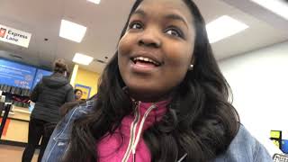 FIRST VLOG | WALMART RUN ❤️