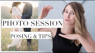 PHOTO SESSION POSING & TIPS | Wedding Photography | How to create that "Fine Art" look with Posing!