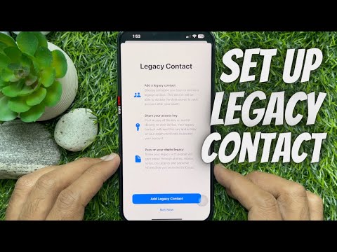 How to Set Up a Legacy Contact on iPhone