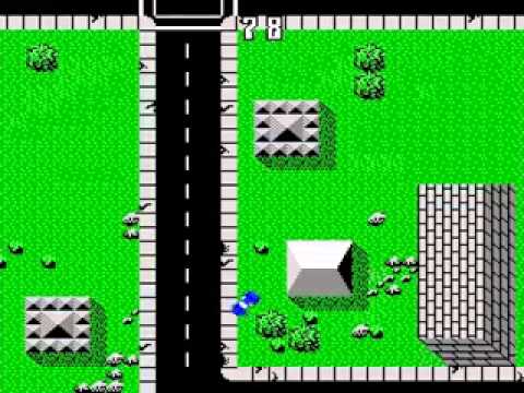 death race nes gameplay