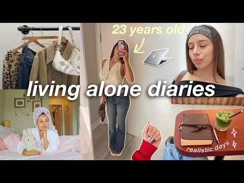 LIVING ALONE DIARIES ˙⋆✮ productive days in my life, spending time alone, hobbies, routines, etc