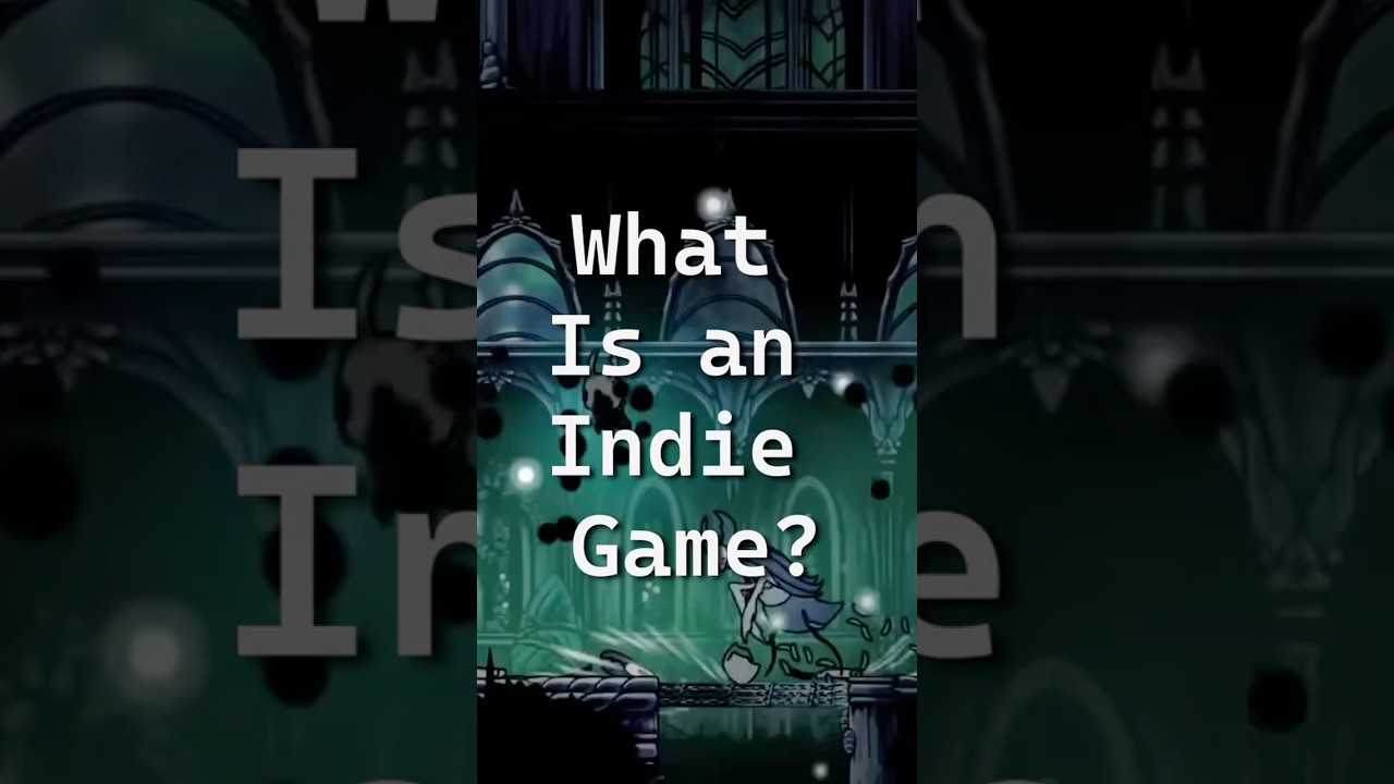 What Is an Indie Game? 🎮 (Explained in 50 Seconds