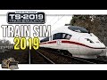 Train Simulator 2019 64-bit gameplay ICE 3M Frankfurt