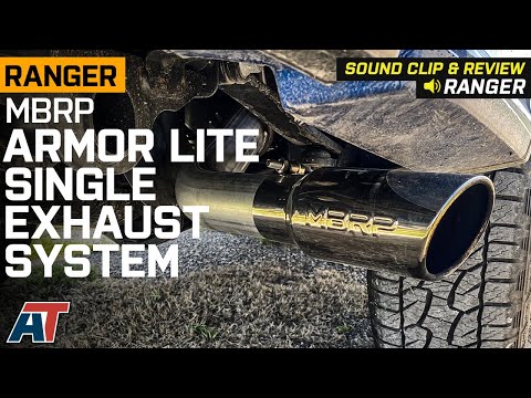 2019-2023 Ford Ranger MBRP Armor Lite Single Exhaust System Review & Sound Clip