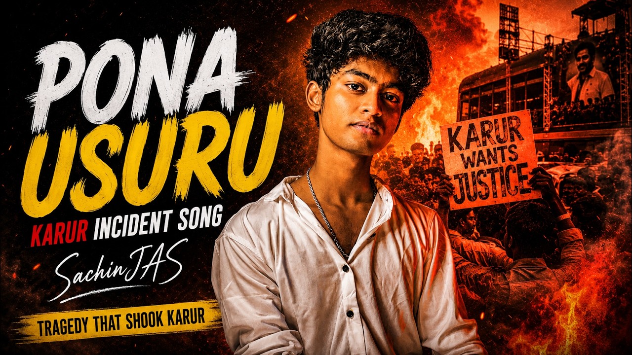 Song For Karur Incident | Pona Usuru?💔Final Mix | SachinJAS