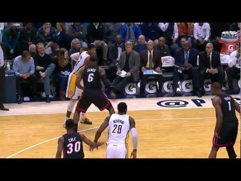Paul George 29 points 11 rebounds (amazing plays) vs Miami Heat full highlights 01/18/2012 HD