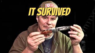 Rebirth by Fire - Making a new handle for an old knife