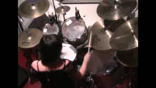 TIZIANA &quot;TITTI&quot; COTELLA - Babylon   Edguy (DRUM COVER)