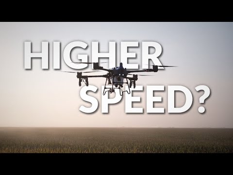 We Are Testing Higher Speeds on the EAVision J150 Spray Drone