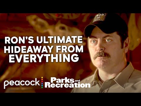 Parks and Rec but it's just Ron Swanson's countryside cabin | Parks and Recreation