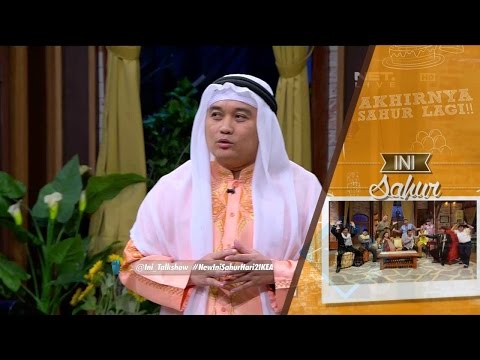 Ini Sahur 07 Juni 2016 Part 9/9 - Rizky Febian dan Ayu Hastari