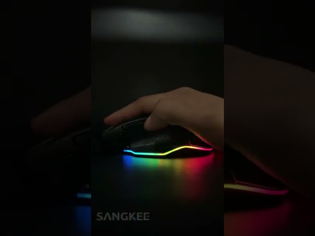 Vídeo relacionado con Ratón Gaming con Cable, RGB Ergonómico 8000 dpi, 7 Modos RGB, Ratones USB