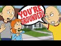 Caillou Grounds Rosie And Classic Caillou Ungrounded