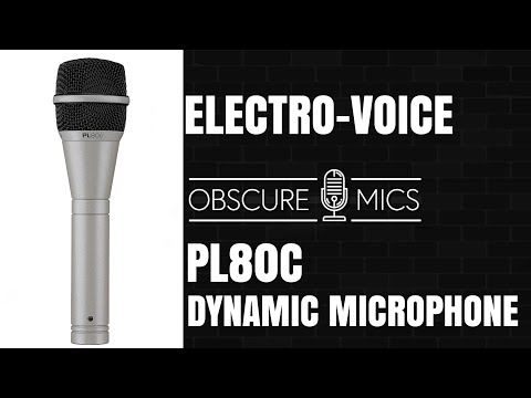 Обзор микрофона Electro-Voice PL80C
