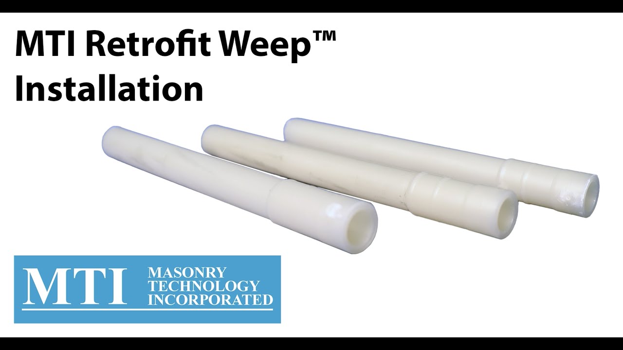 MTIRetrofit Weep™Installation Guide