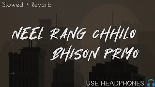 Neel Rang Chhilo Bhishan Priyo (Slowed + Reverb)  