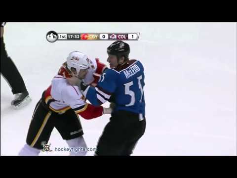 Tim Jackman vs Cody McLeod Nov 6, 2011
