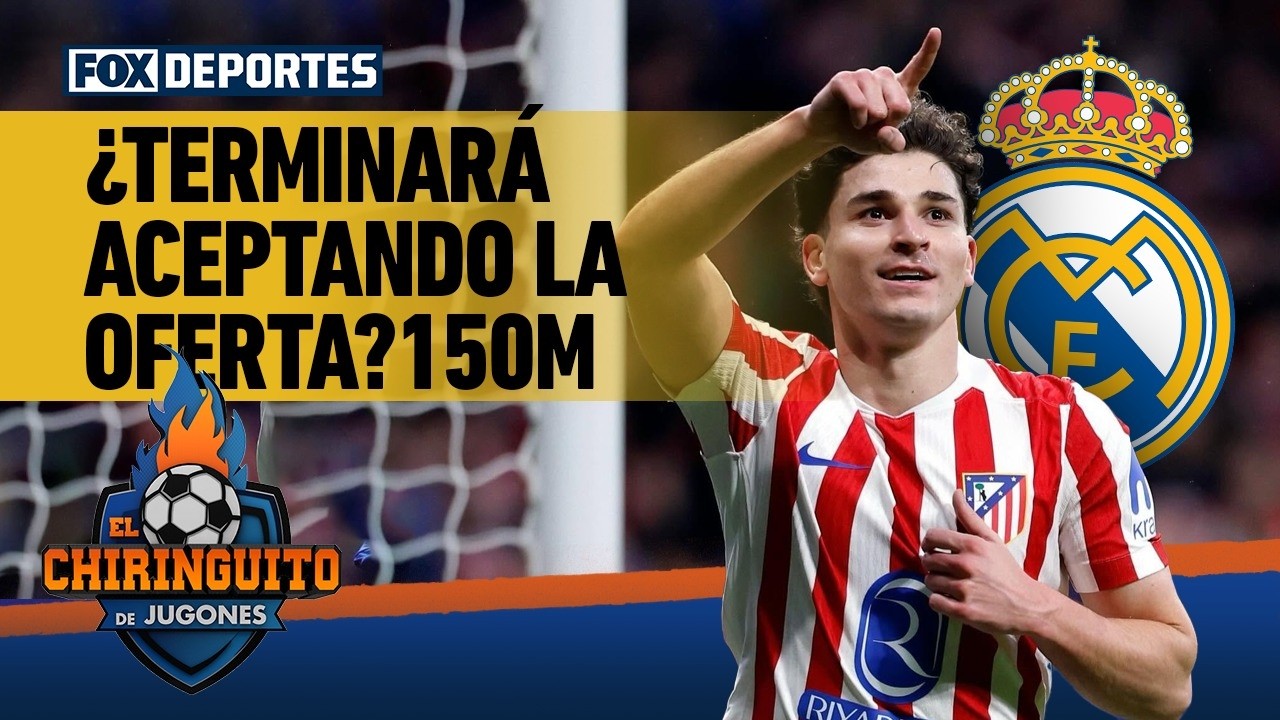 🤑¿ATLÉTICO MADRID terminará aceptando la oferte de REAL MADRID por JULIÁN ÁLVAREZ? | El Chiringuito
