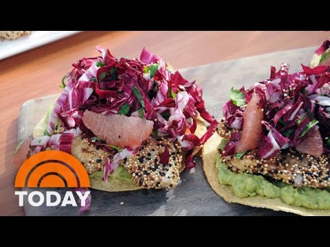 Make Giada’s Fish Tostadas With Citrus Salsa | TODAY